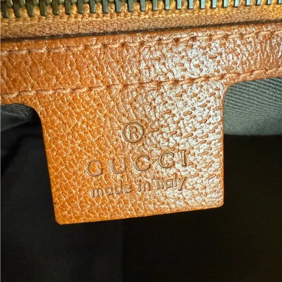 Gucci GG Monogram Canvas/ Leather Studded Crossbody - Picture 8 of 15